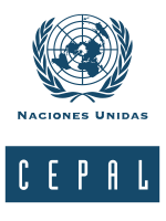 Logo corporativo , consiste en una representación circular de un plano de la tierra, rodeada de dos ramas de hojas 